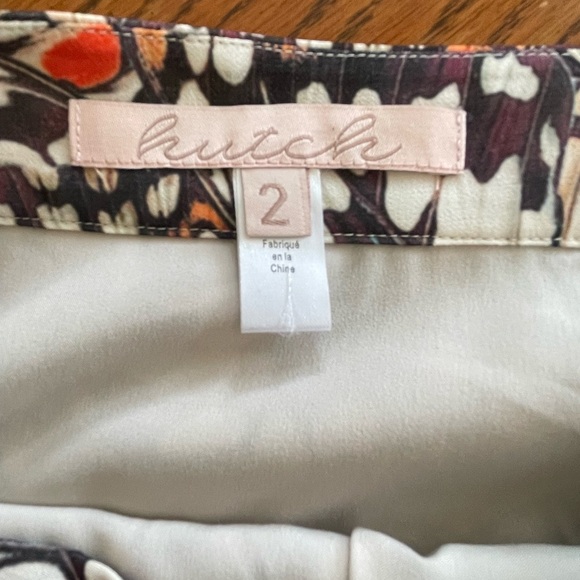 New Anthropologie Hutch Butterfly Wrap Printed Midi Skirt 2 - Picture 9 of 9